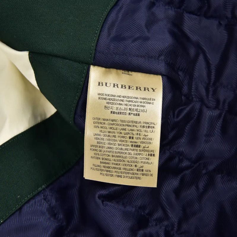 Burberry Burberry Green Cotton Women's Trench Coat Size L / US 10 / IT 46 - 5 Thumbnail