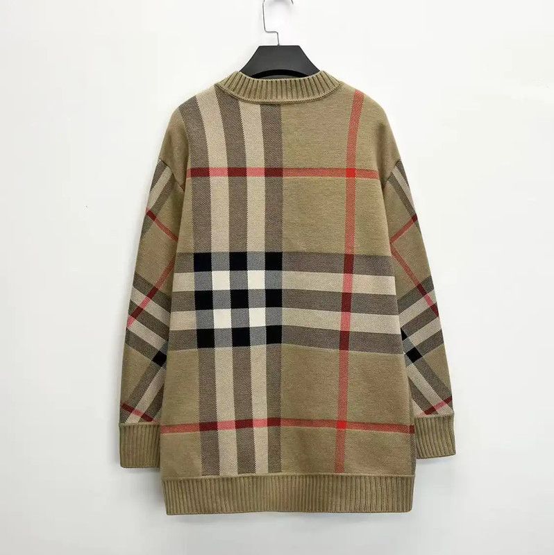 Burberry Burberry Women's Khaki Wool Blend Sweater Size XS / US 0-2 / IT 36-38 - 2 Thumbnail
