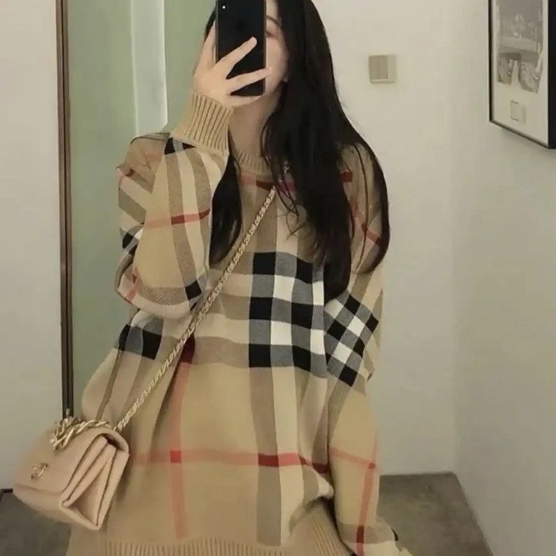 Burberry Burberry Women's Khaki Wool Blend Sweater Size XS / US 0-2 / IT 36-38 - 6 Thumbnail
