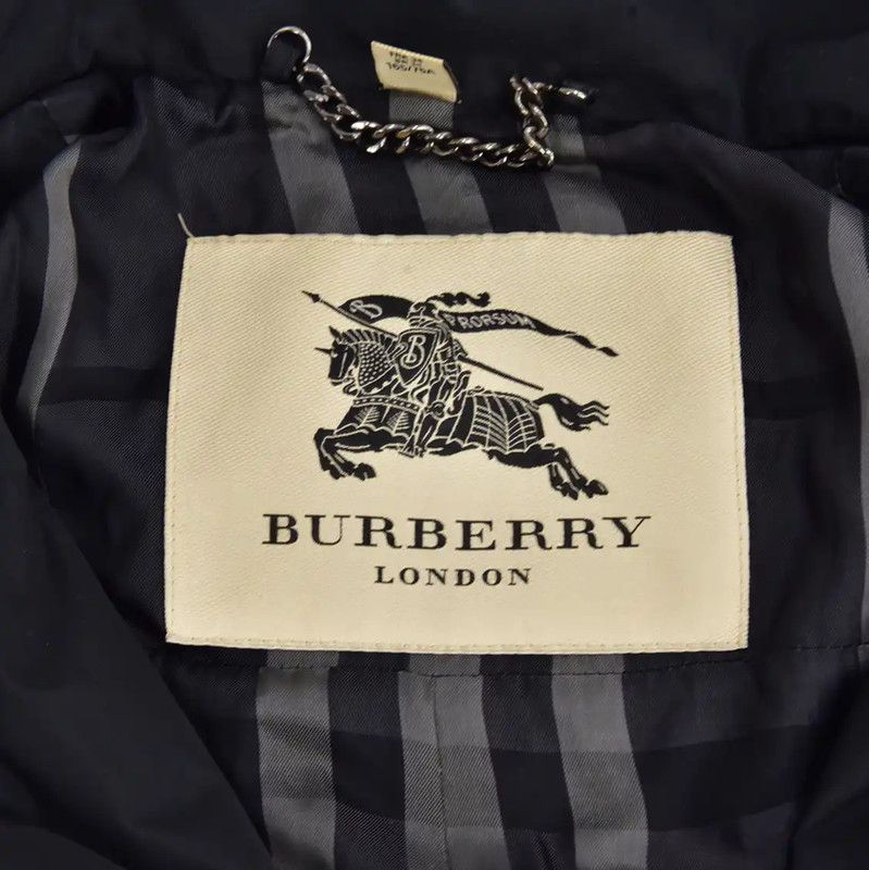 Burberry Burberry Black Spring Autumn Women's Trench Coat Size M / US 6-8 / IT 42-44 - 4 Thumbnail