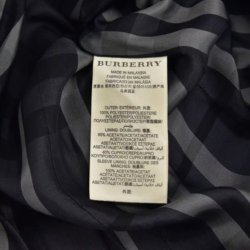 Burberry Burberry Black Spring Autumn Women's Trench Coat Size M / US 6-8 / IT 42-44 - 5 Thumbnail