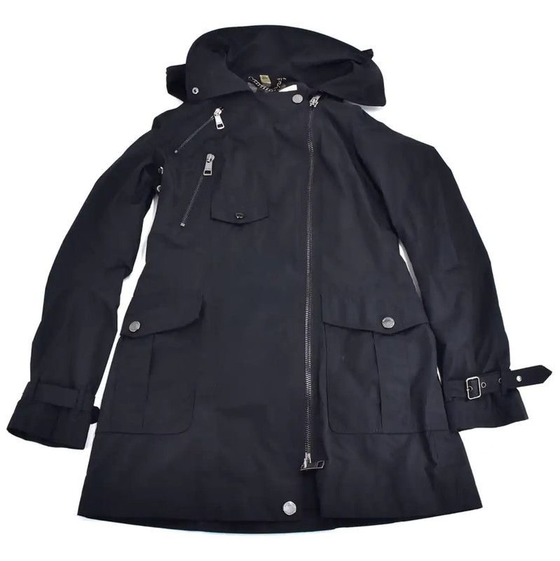 Burberry Burberry Black Spring Autumn Women's Trench Coat Size M / US 6-8 / IT 42-44 - 3 Thumbnail