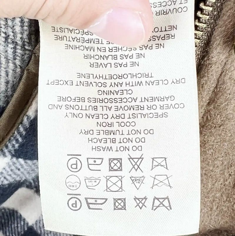 Burberry Burberry Brown Multi-Color Cotton Women's Coat Size M / US 6-8 / IT 42-44 - 5 Thumbnail