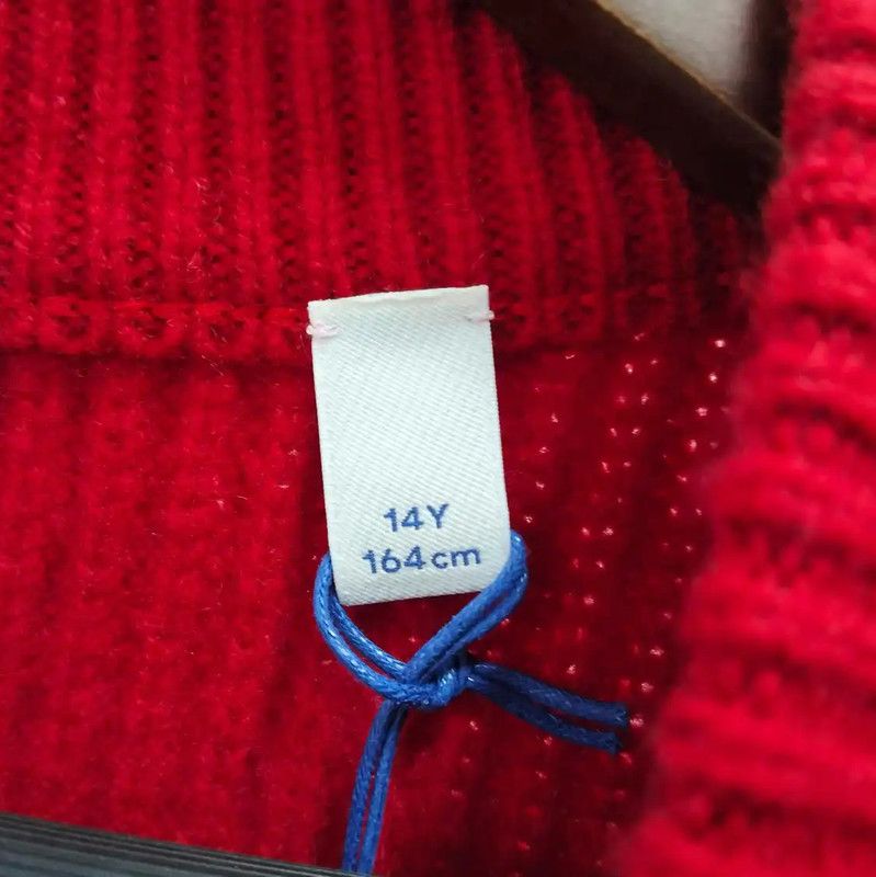 Burberry Burberry Red Wool Cardigan for Women Size L / US 10 / IT 46 - 4 Thumbnail