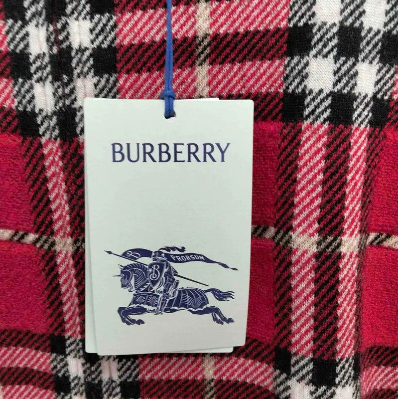 Burberry Burberry Red Wool Cardigan for Women Size L / US 10 / IT 46 - 8 Thumbnail