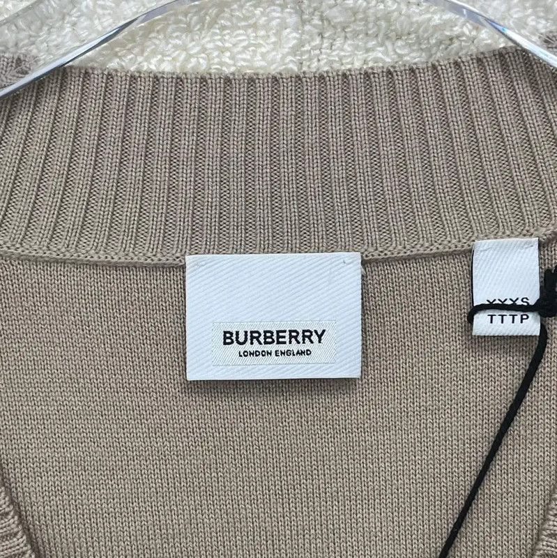 Burberry Burberry Brown Women's Cardigan Size XXS / US 00 / IT 34 - 3 Thumbnail