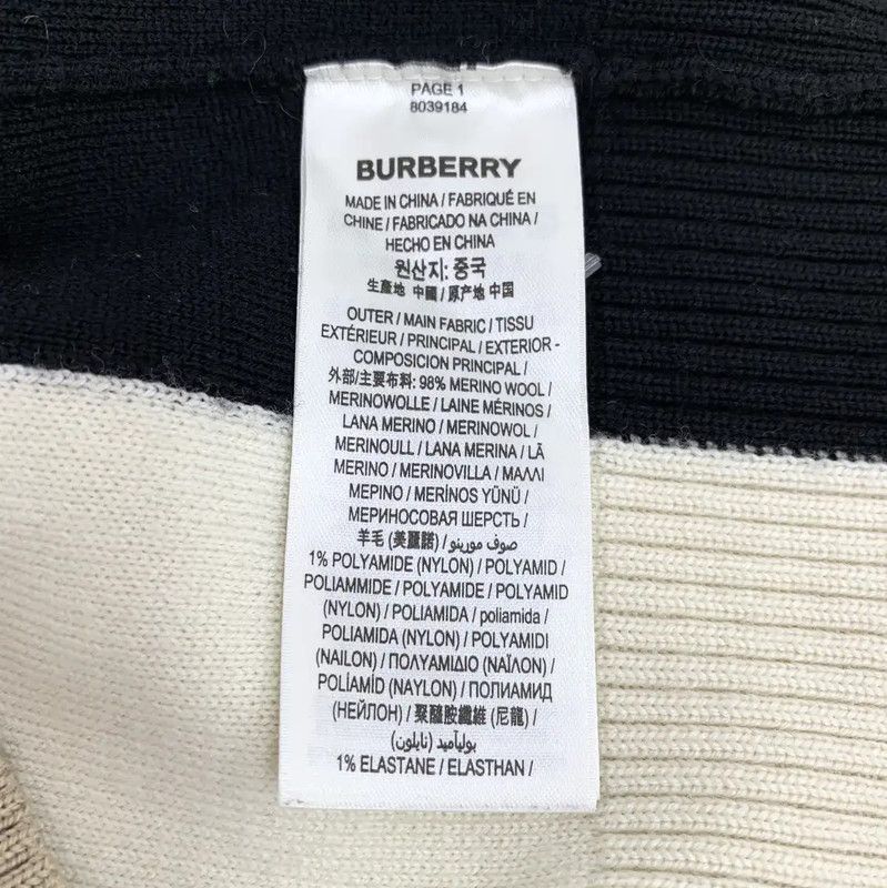 Burberry Burberry Brown Wool Women's Cardigan in Size XS Size XS / US 0-2 / IT 36-38 - 7 Thumbnail