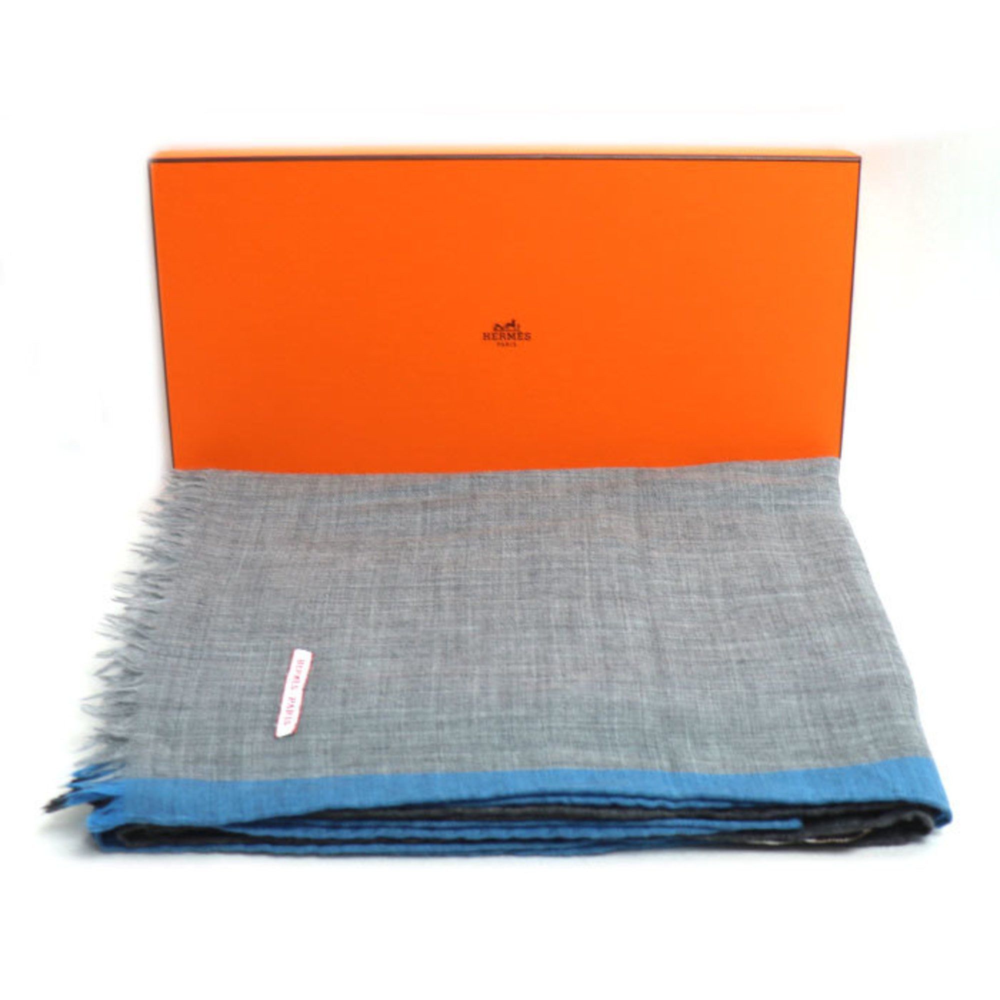 Hermes Hermes scarf grey women's Size ONE SIZE - 5 Thumbnail