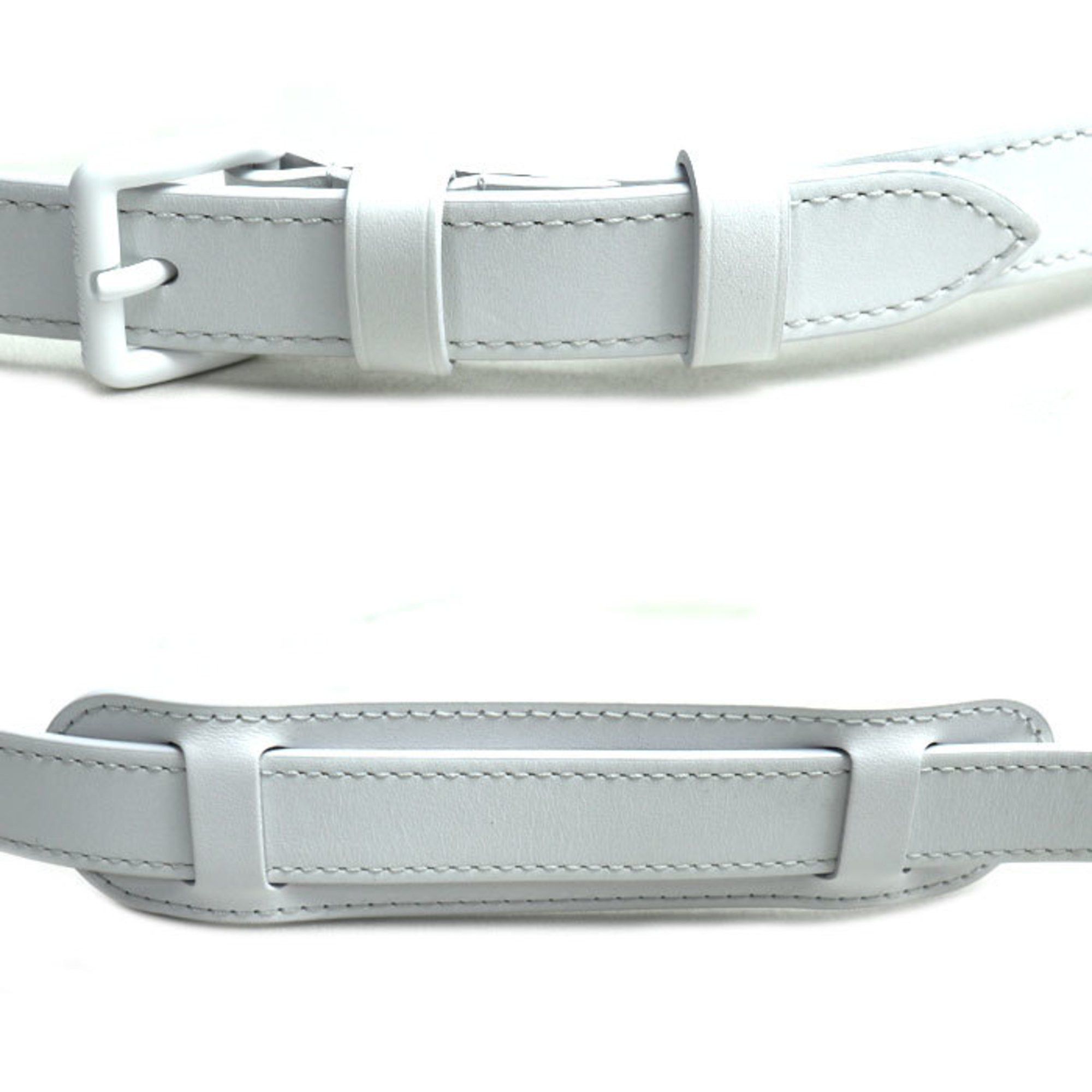 Louis Vuitton LOUIS VUITTON LV Ornament Soft Trunk Shoulder Bag White M21833 IC Unisex Size ONE SIZE - 4 Thumbnail