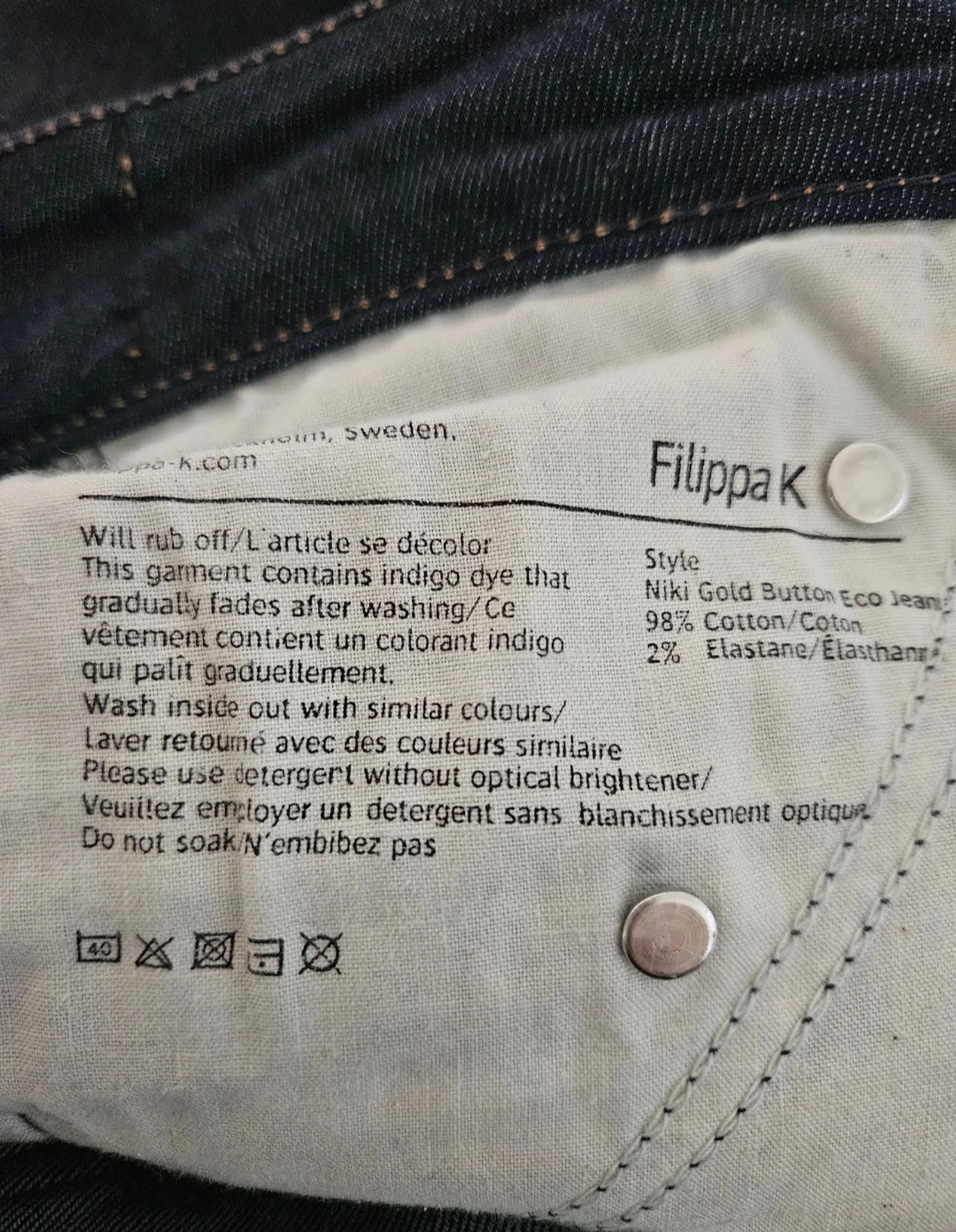Filippa K Filippa K Jeans Size 29" - 3 Thumbnail