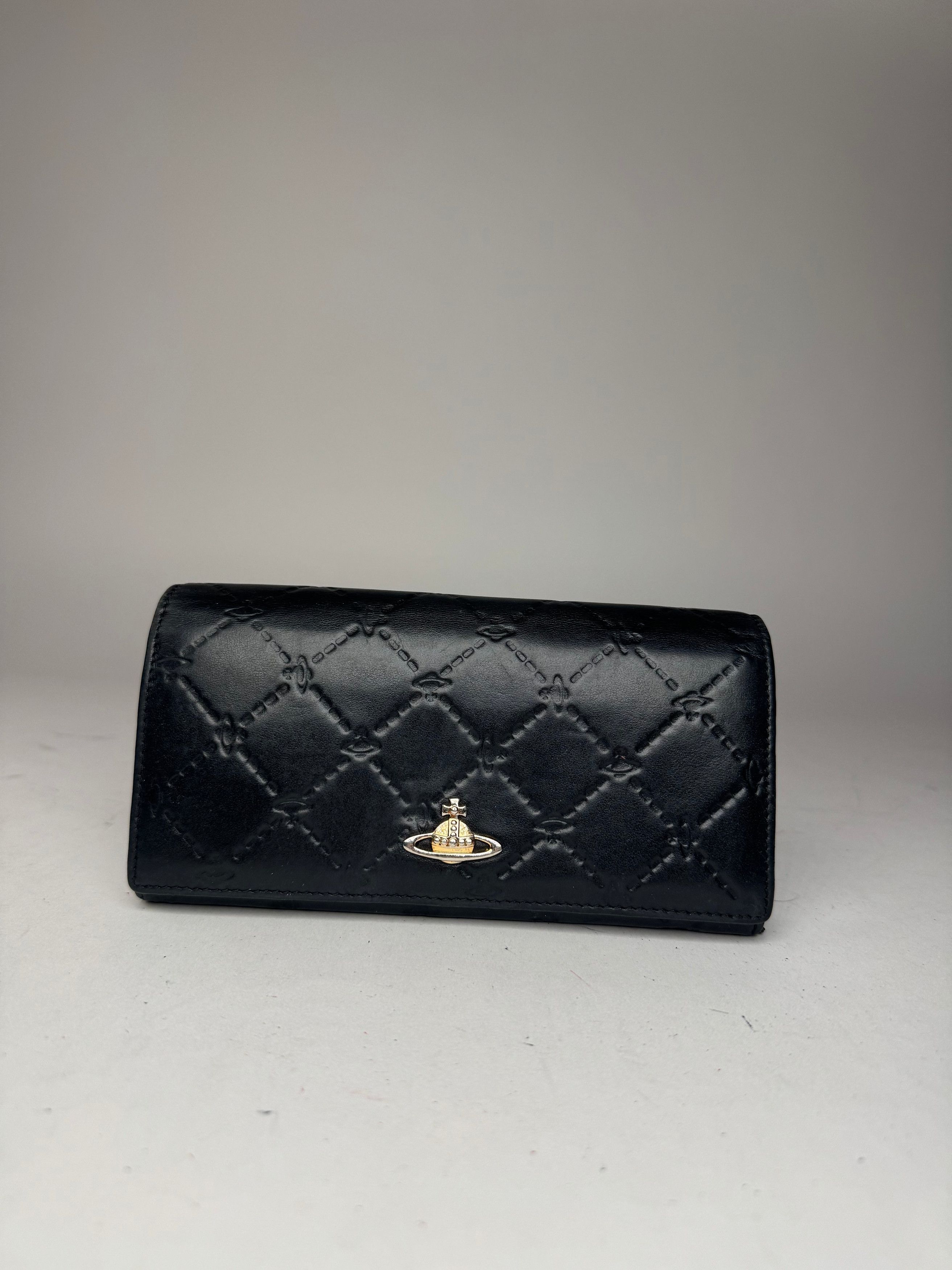 Vivienne Westwood Vintage Leather Wallet Black Size ONE SIZE - 6 Thumbnail