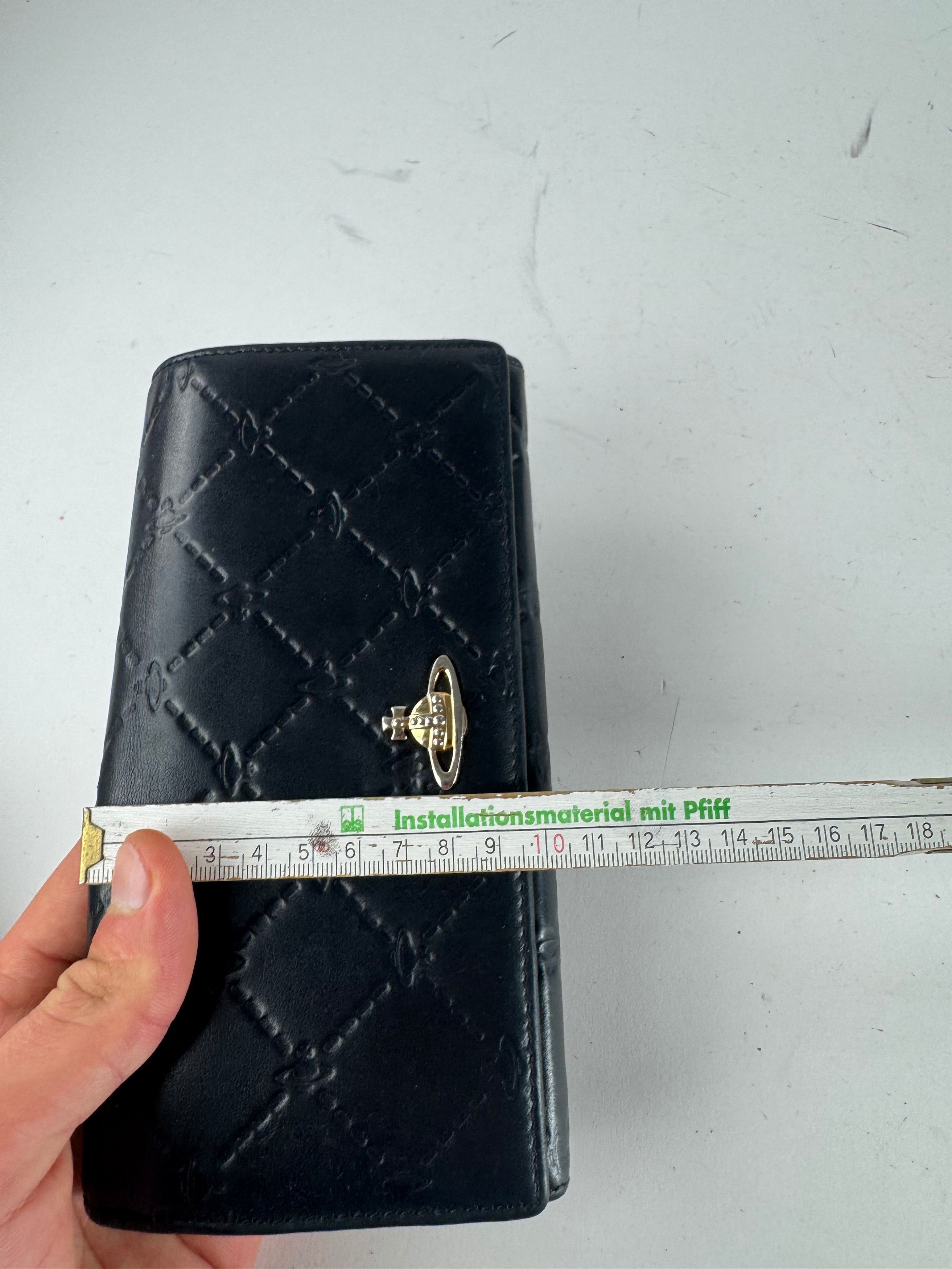 Vivienne Westwood Vintage Leather Wallet Black Size ONE SIZE - 11 Thumbnail