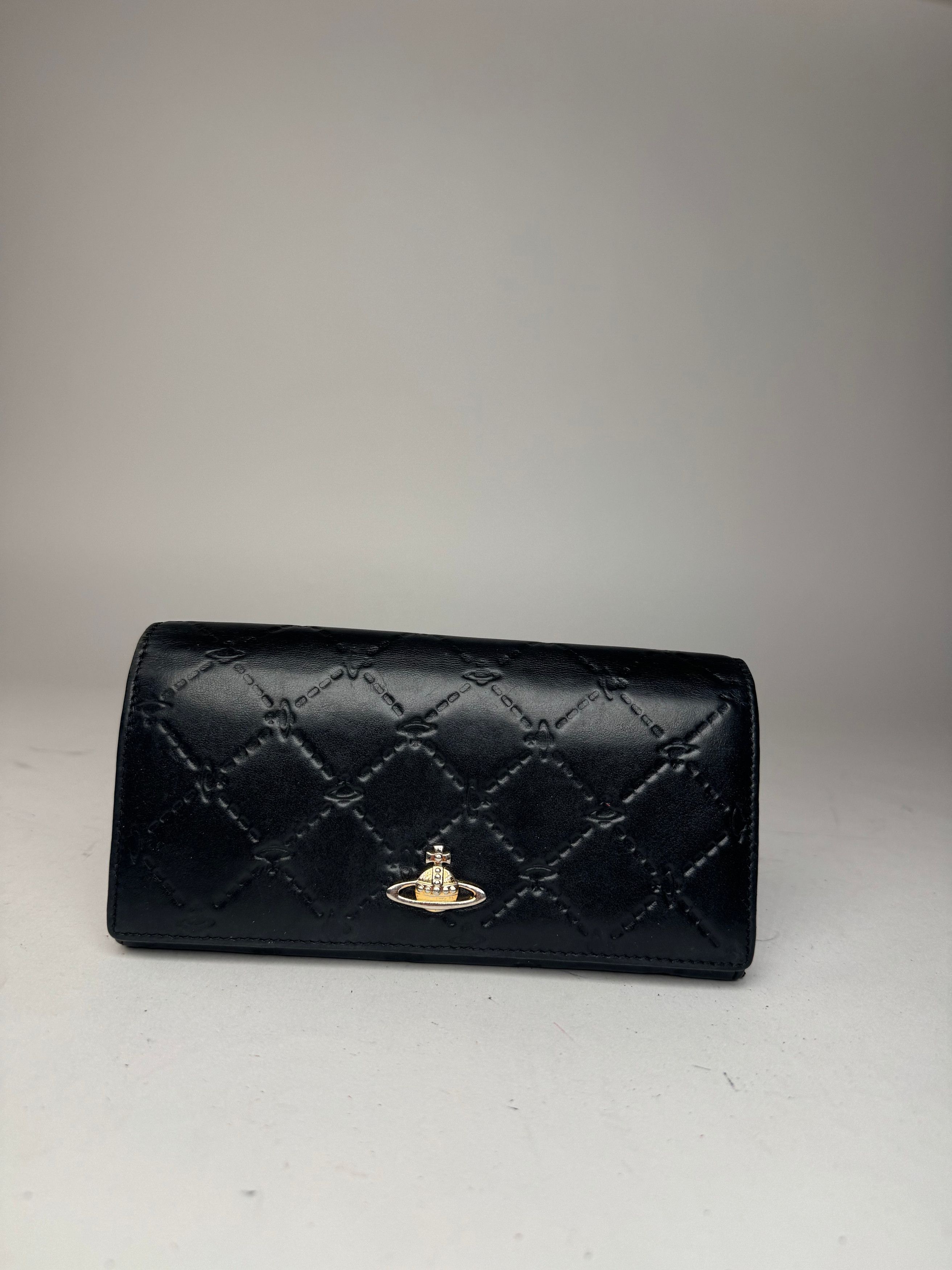 Vivienne Westwood Vintage Leather Wallet Black Size ONE SIZE - 9 Thumbnail