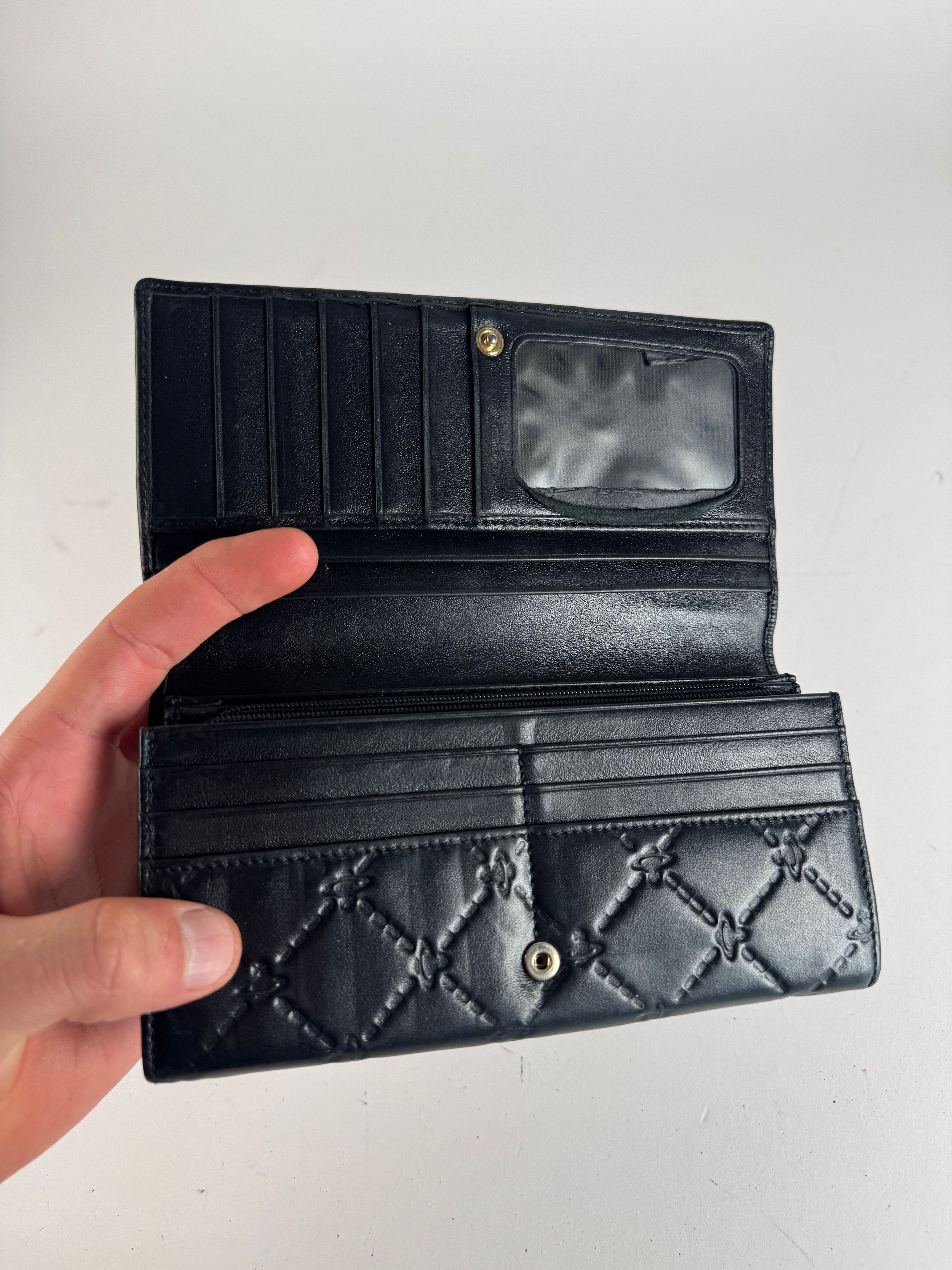 Vivienne Westwood Vintage Leather Wallet Black Size ONE SIZE - 5 Thumbnail