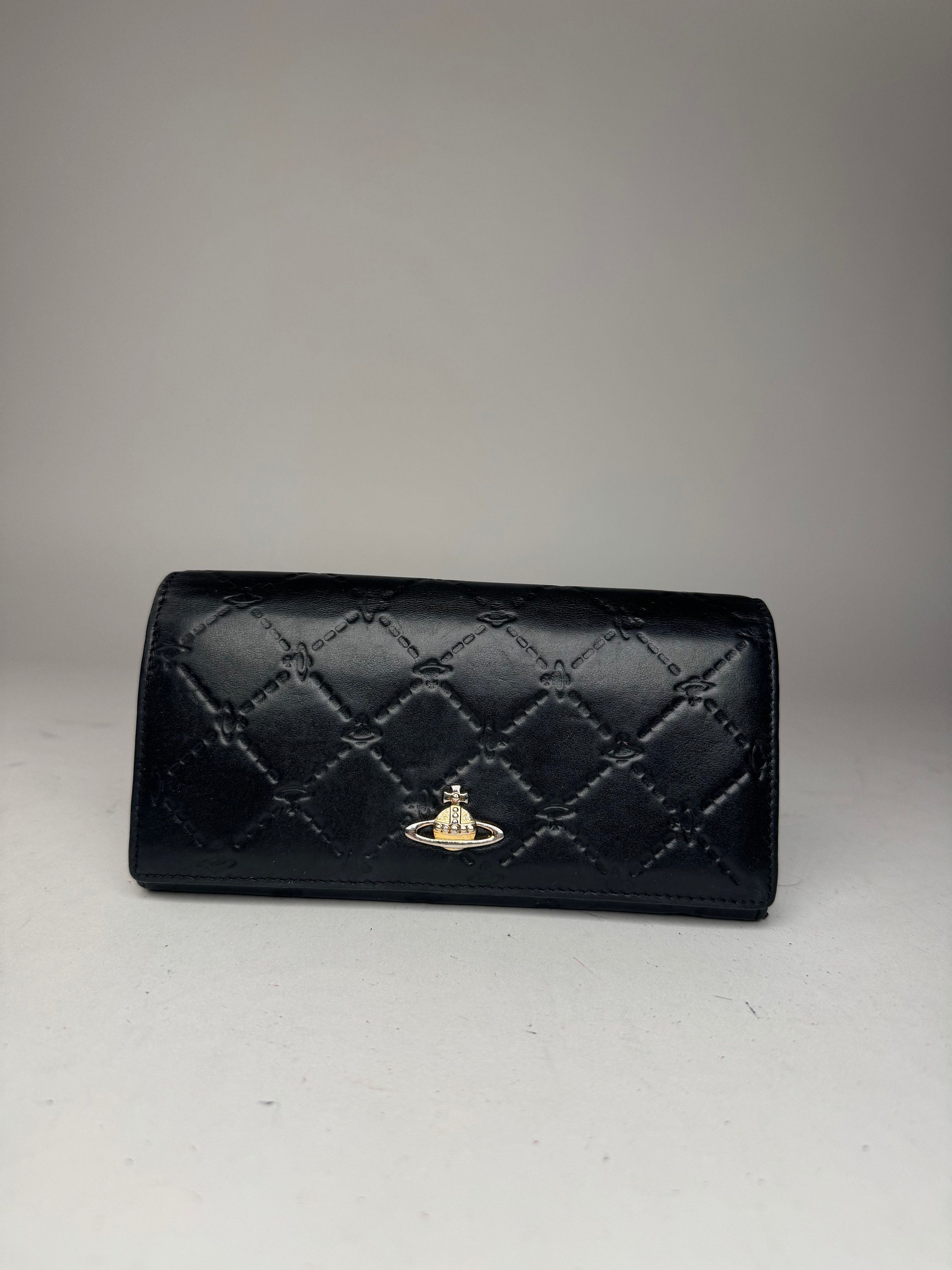 Vivienne Westwood Vintage Leather Wallet Black Size ONE SIZE - 12 Thumbnail