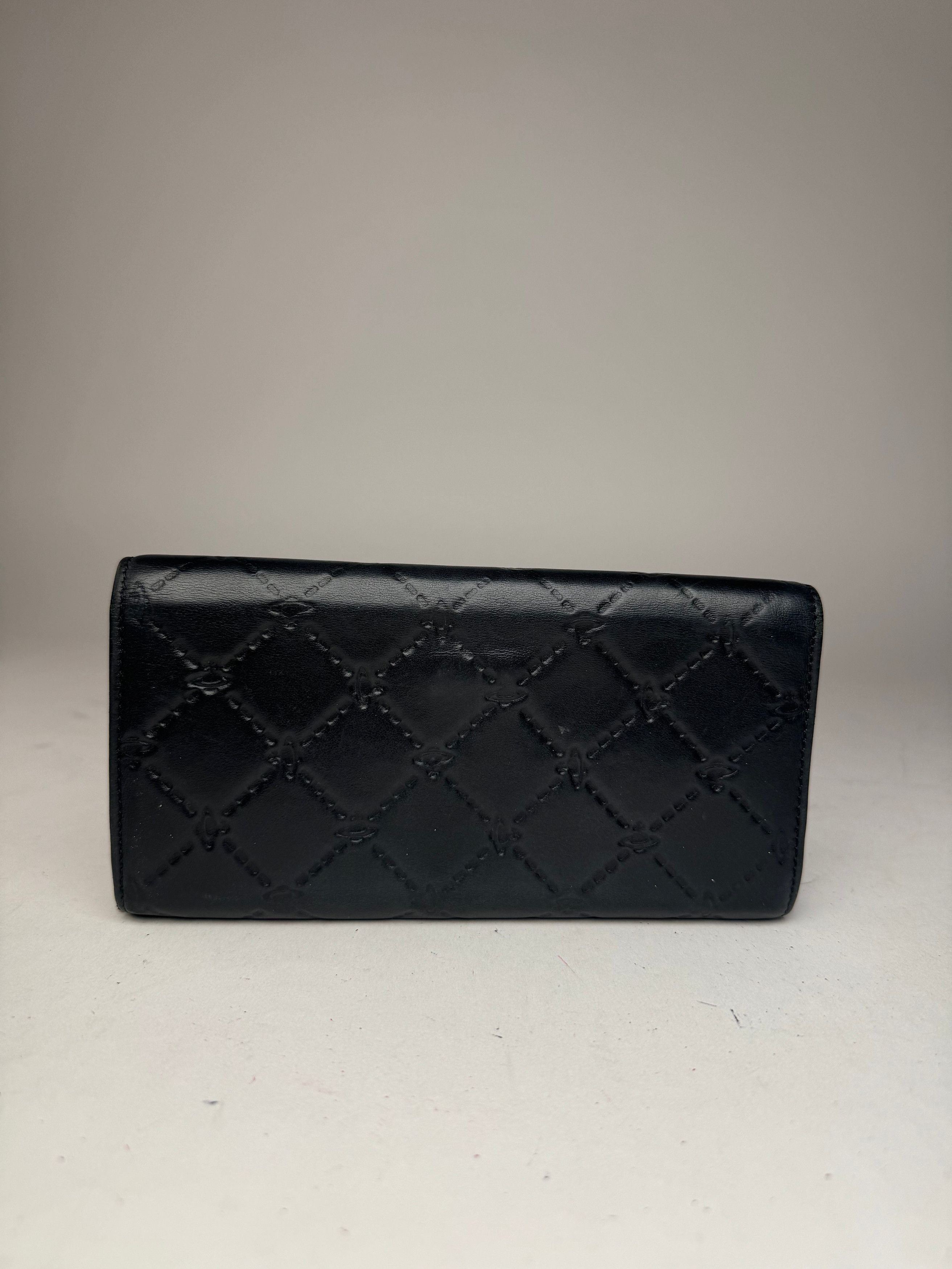Vivienne Westwood Vintage Leather Wallet Black Size ONE SIZE - 2 Thumbnail