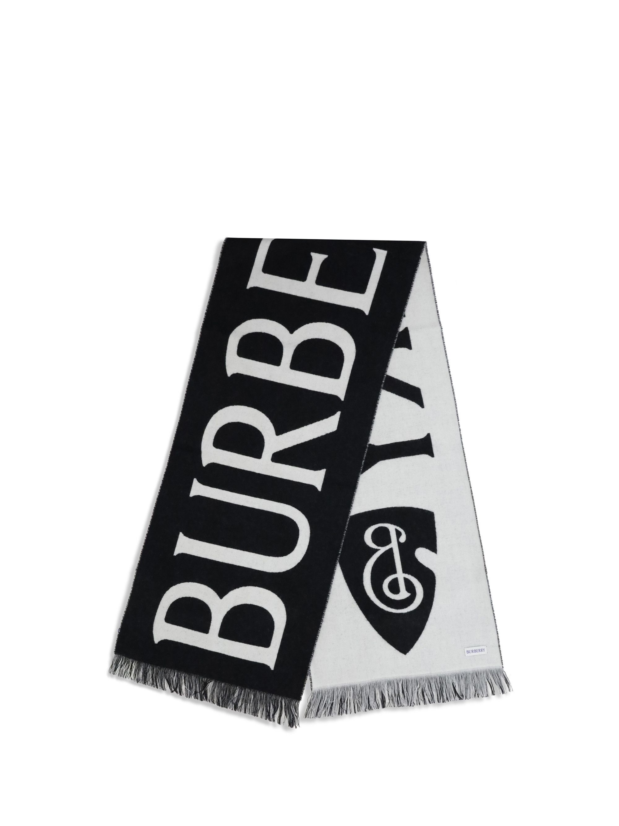 Burberry Wool logo Scarf Size ONE SIZE - 2 Thumbnail