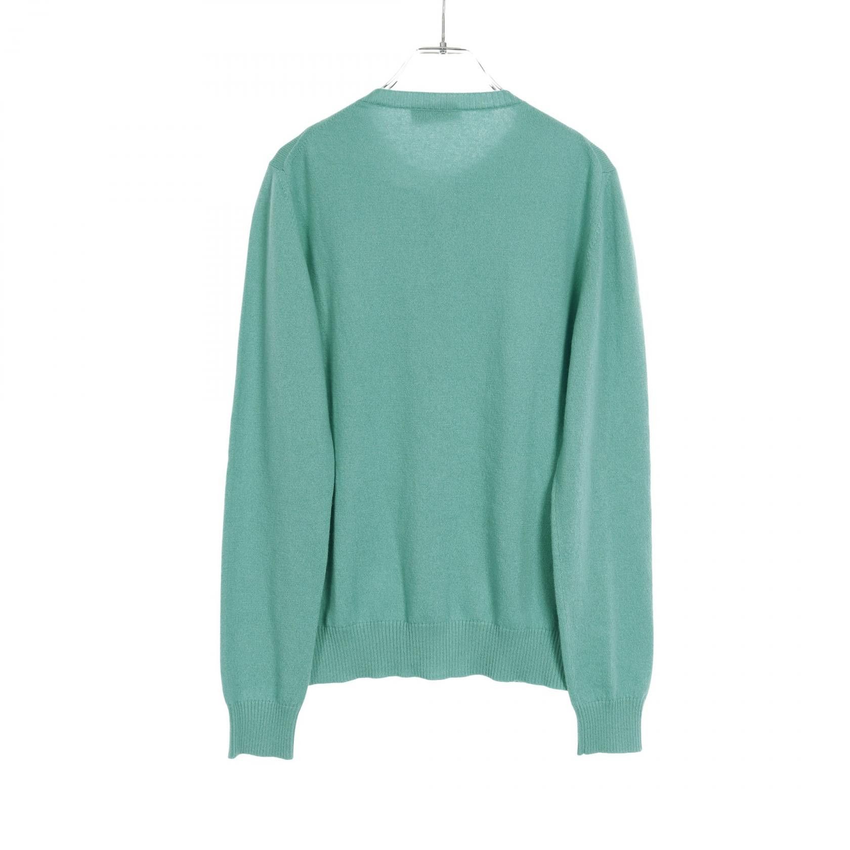 Miu Miu Miu Miu Miu Miu Logo Cashmere Silk Cardigan Others Tops MMF919 DUTY FREE for USA Size ONE SIZE - 2 Thumbnail