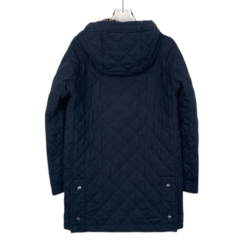 Burberry Burberry Quilted Cotton Jacket in Dark Blue Size XS / US 0-2 / IT 36-38 - 2 Thumbnail