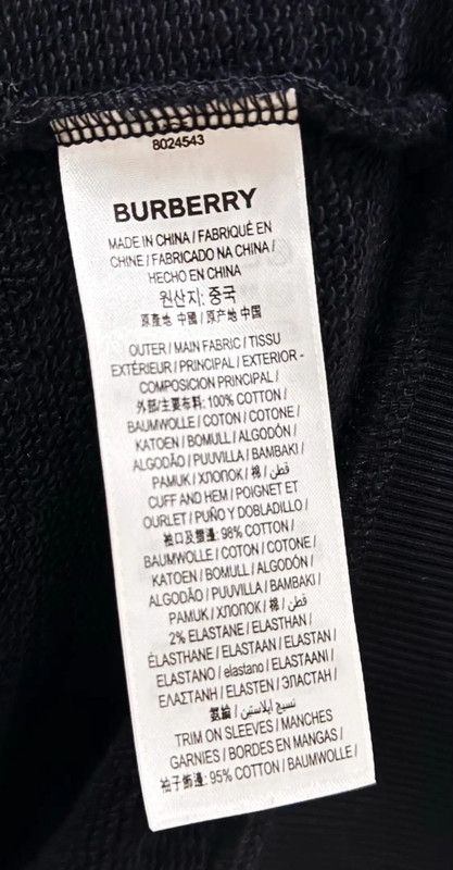 Burberry Burberry Black Cotton Women's Hooded Jacket Size M / US 6-8 / IT 42-44 - 5 Thumbnail