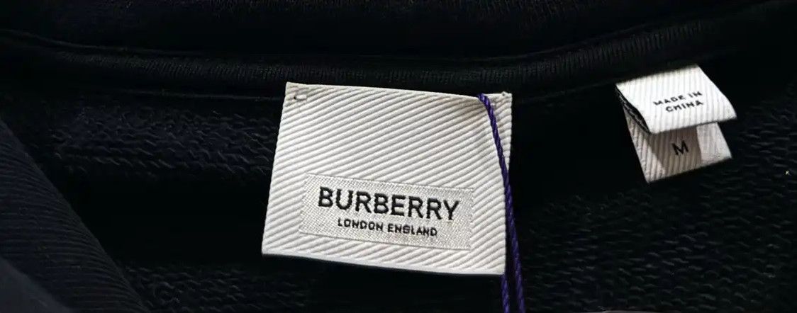 Burberry Burberry Black Cotton Women's Hooded Jacket Size M / US 6-8 / IT 42-44 - 4 Thumbnail