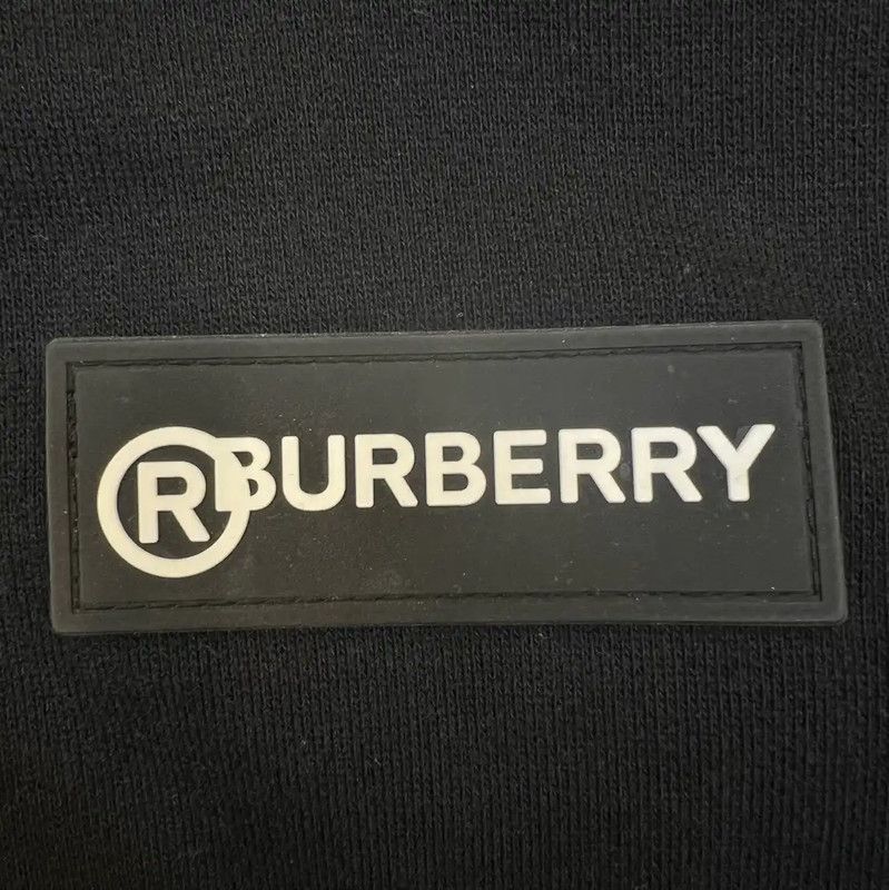 Burberry Burberry Black Cotton Jacket for Women Size L / US 10 / IT 46 - 4 Thumbnail
