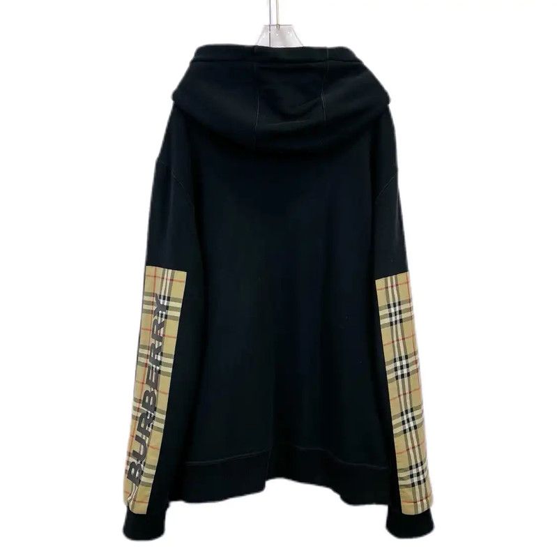 Burberry Burberry Black Cotton Jacket for Women Size L / US 10 / IT 46 - 2 Thumbnail