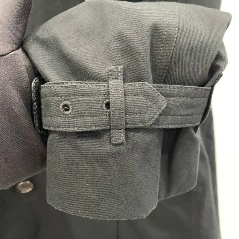 Burberry Burberry Women's Black Cotton Trench Coat Size XS / US 0-2 / IT 36-38 - 4 Thumbnail