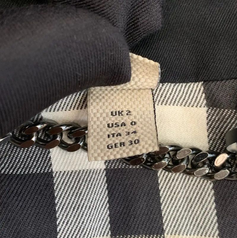 Burberry Burberry Women's Black Cotton Trench Coat Size XS / US 0-2 / IT 36-38 - 6 Thumbnail