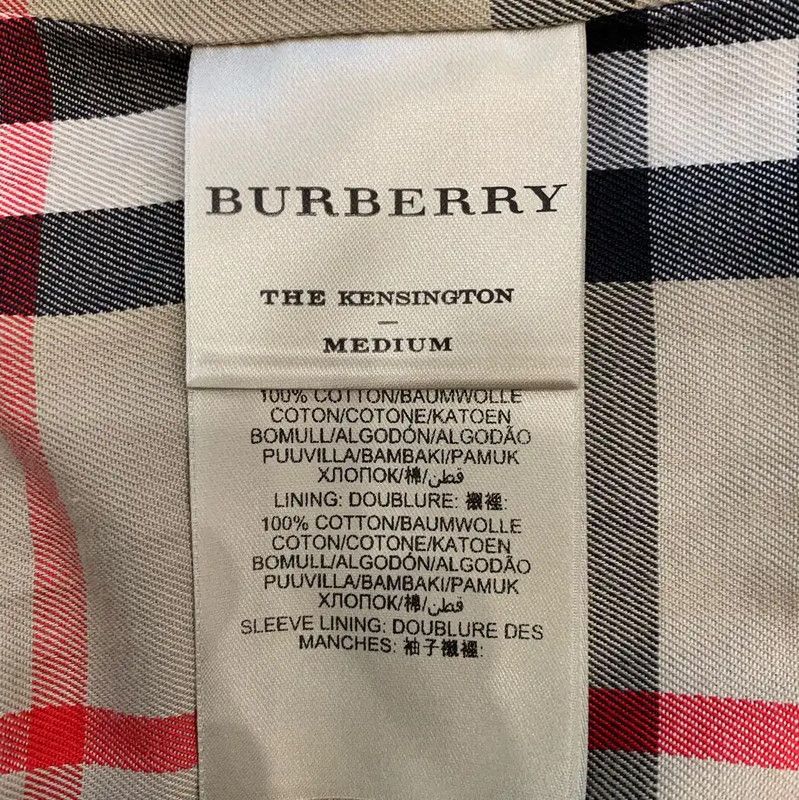 Burberry Burberry Women's Black Cotton Trench Coat Size XS / US 0-2 / IT 36-38 - 7 Thumbnail