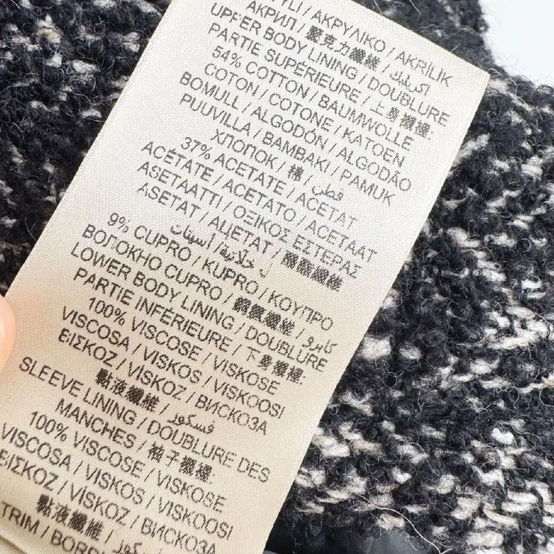 Burberry Burberry Women’s Gray Wool Coat Size S / US 4 / IT 40 - 4 Thumbnail