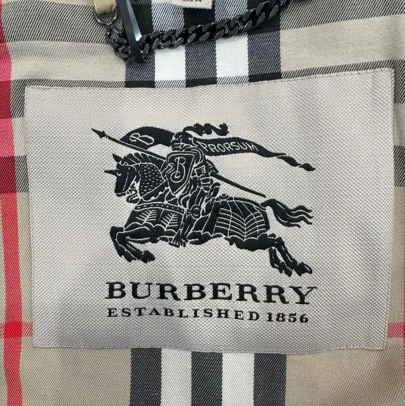 Burberry Burberry Khaki Cotton Ladies Trench Coat Size M / US 6-8 / IT 42-44 - 5 Thumbnail