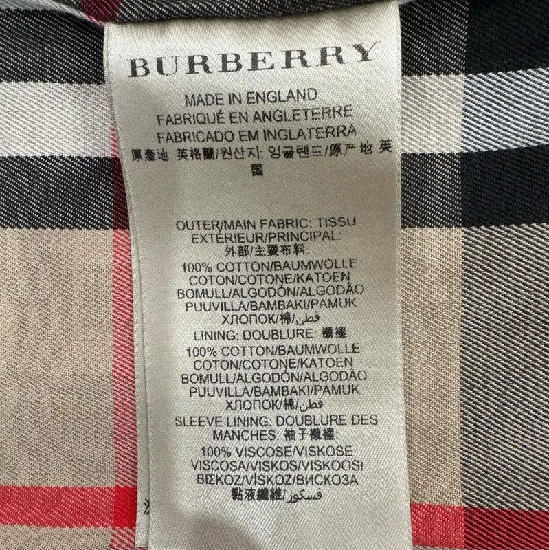 Burberry Burberry Khaki Cotton Ladies Trench Coat Size M / US 6-8 / IT 42-44 - 7 Thumbnail