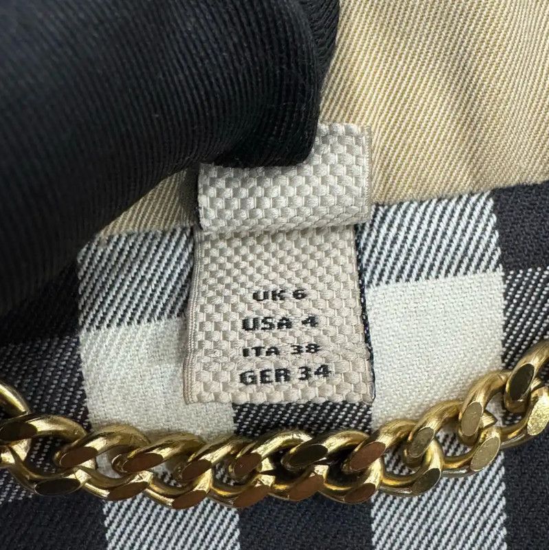Burberry Burberry Khaki Cotton Women's Trench Coat Size S / US 4 / IT 40 - 5 Thumbnail