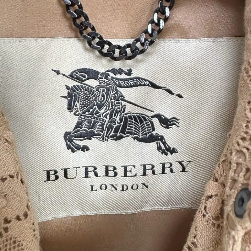 Burberry Burberry Lightweight Yellow Women's Trench Coat Size S / US 4 / IT 40 - 5 Thumbnail