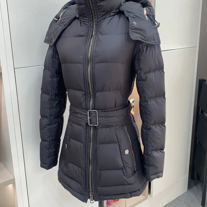 Burberry Burberry Women's Black Down Jacket for Winter Size XS / US 0-2 / IT 36-38 - 3 Thumbnail