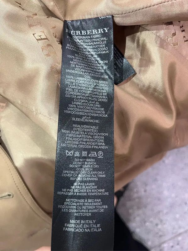 Burberry Burberry Brown Cotton Long Trench Coat Size M / US 6-8 / IT 42-44 - 4 Thumbnail