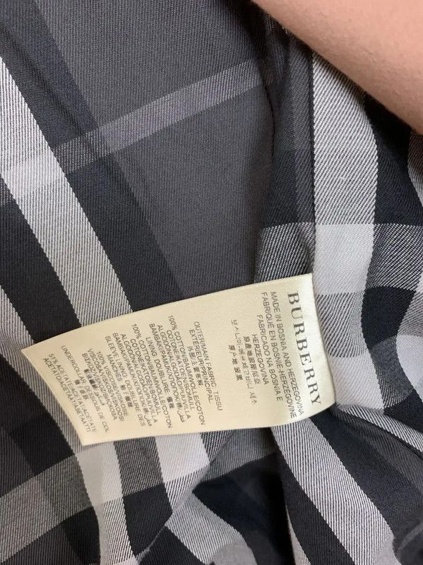 Burberry Burberry XS Pink Cotton Women's Trench Coat Size XS / US 0-2 / IT 36-38 - 6 Thumbnail