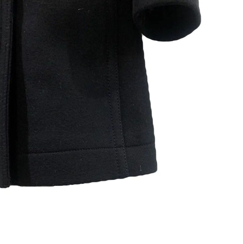 Burberry Burberry Black Wool Women's Trench Coat Size XS / US 0-2 / IT 36-38 - 5 Thumbnail