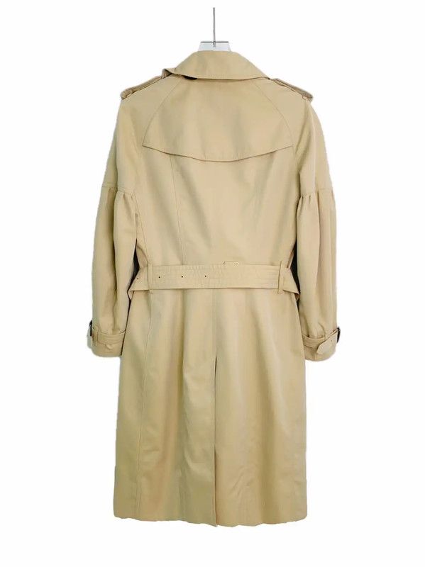 Burberry Burberry Beige Cotton Women's Trench Coat Size M / US 6-8 / IT 42-44 - 2 Thumbnail