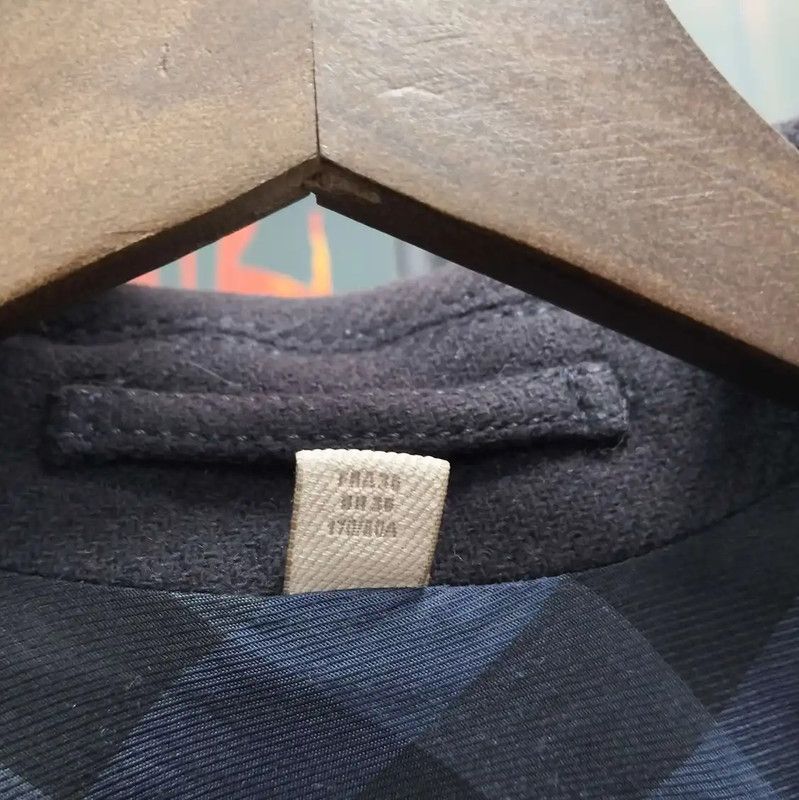 Burberry Burberry Women's Black Wool Winter Jacket Size L / US 10 / IT 46 - 4 Thumbnail