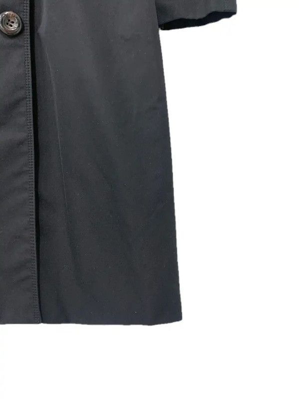 Burberry Burberry Women's XS Black Cotton Trench Coat Size XS / US 0-2 / IT 36-38 - 5 Thumbnail