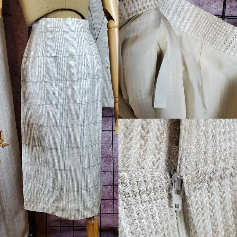 Burberry Burberry Spring Autumn Beige Silk Blended Cardigan Size M / US 6-8 / IT 42-44 - 4 Thumbnail
