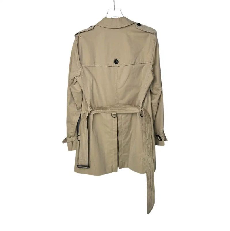 Burberry Burberry Women's Beige Cotton Trench Coat XXL Size XXL / US 16-18 / IT 52-54 - 2 Thumbnail