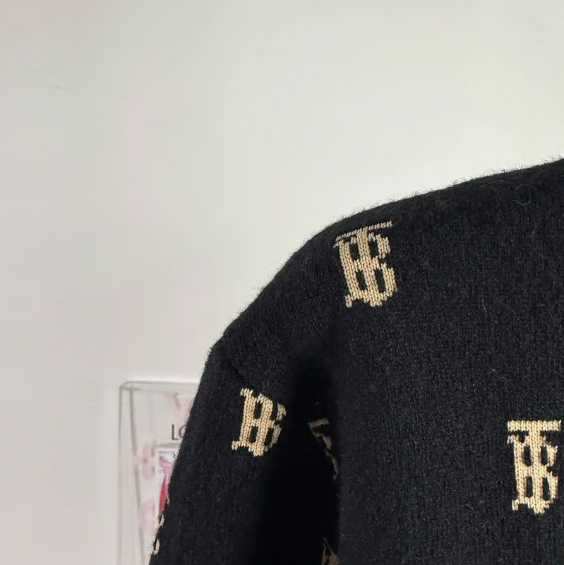 Burberry Burberry Women's Colorblock Wool Cardigan Size S / US 4 / IT 40 - 3 Thumbnail