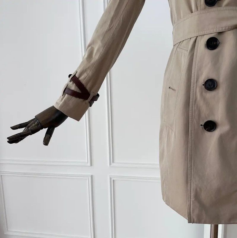 Burberry Burberry Women's Khaki Trench Coat XS Size Size XS / US 0-2 / IT 36-38 - 5 Thumbnail