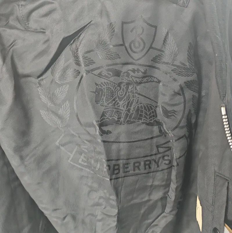Burberry Burberry Black Nylon Short Jacket for Women Size M / US 6-8 / IT 42-44 - 5 Thumbnail