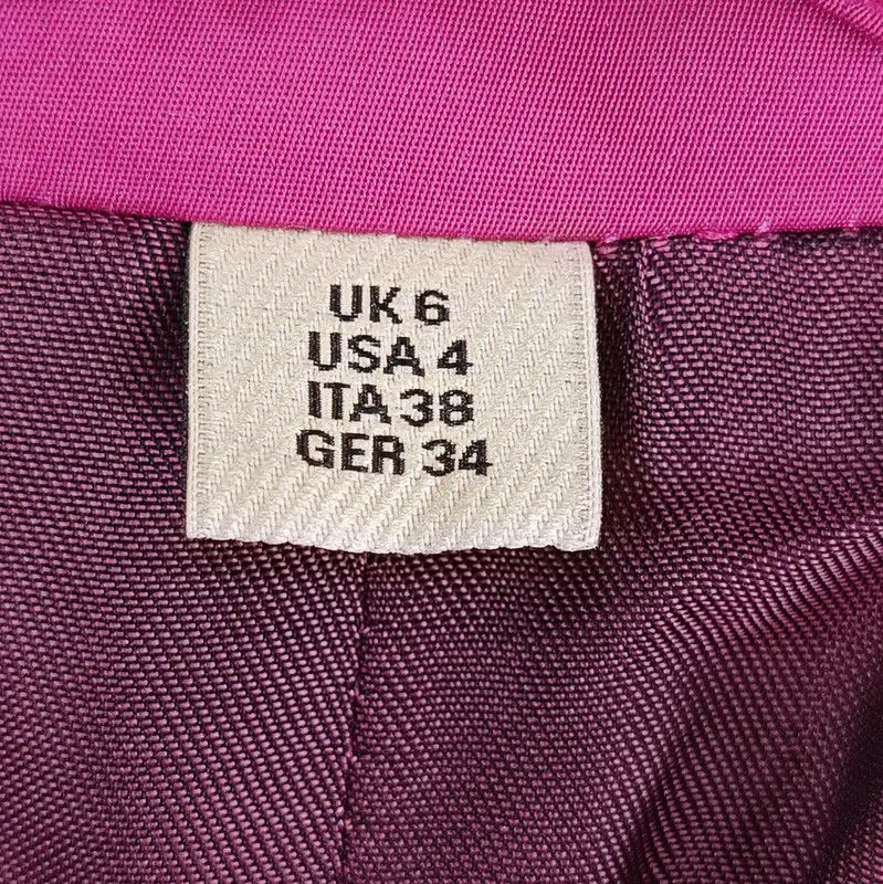 Burberry Burberry Pink Silk Mid-Length Trench Coat Size S / US 4 / IT 40 - 6 Thumbnail