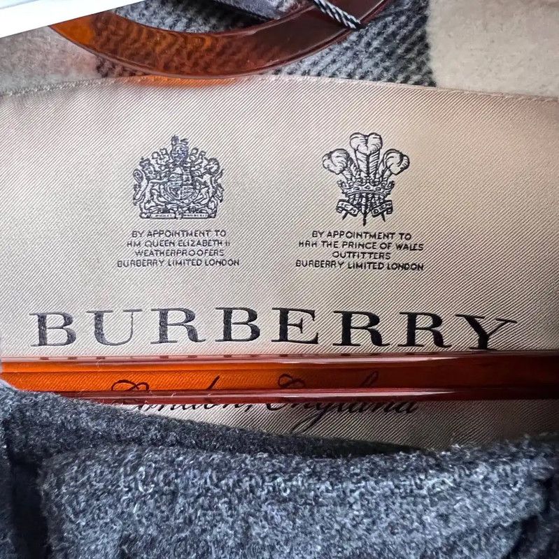 Burberry Burberry Black Wool Women's Coat Size L Size L / US 10 / IT 46 - 5 Thumbnail