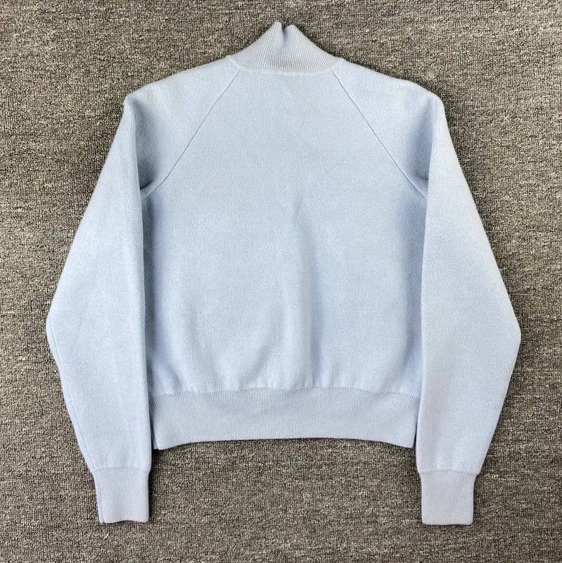 Burberry Burberry Light Blue Wool Knit Sweater Size XS / US 0-2 / IT 36-38 - 2 Thumbnail
